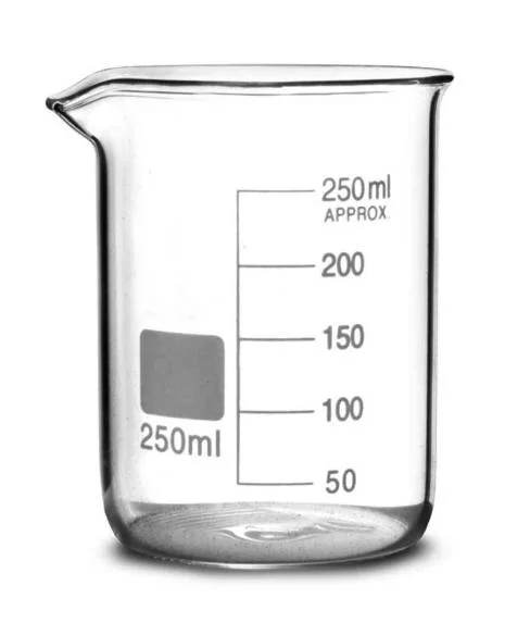 El uso de laboratorio puro almacenamiento líquido químico PFA crisol vaso