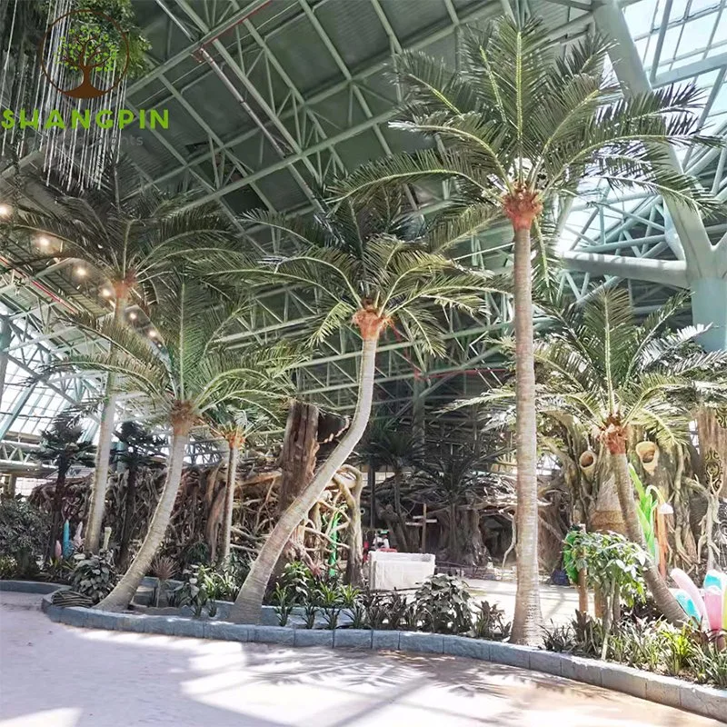 Manufacturer Palm Tree Artificial Coconut Tree for Parks