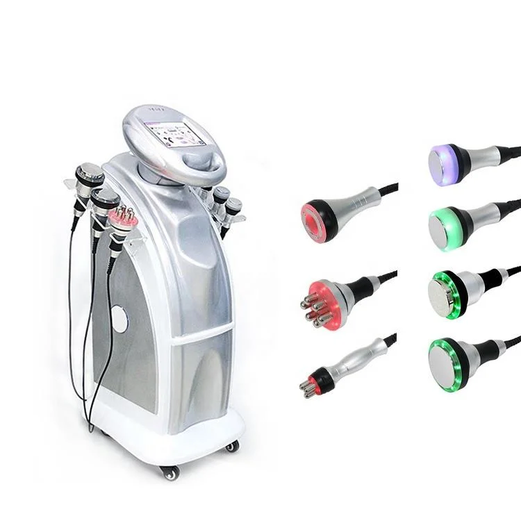 Newest Body Beauty Equipment 7in1 Colombian 80K Machine Ultrasonic Cavitation EMS System