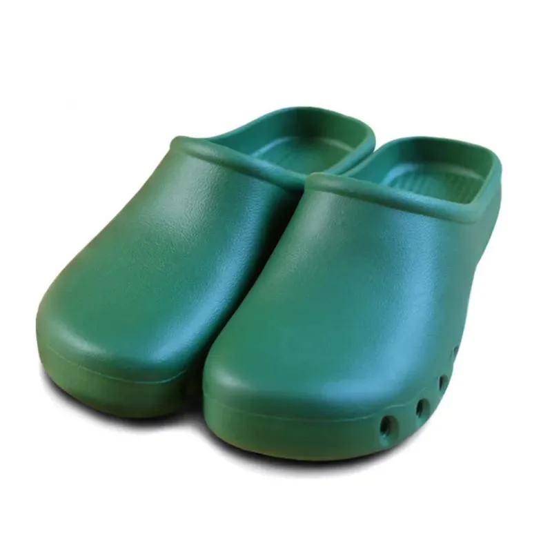 Pte Slip Resistant Rubber Medical Surgical Clog Slipper Hospital Operating Theatre Shoes