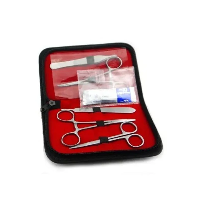 Prof. Quality Surgical Dental Instruments+Anatomy Set Medical Basic Dissecting Kit