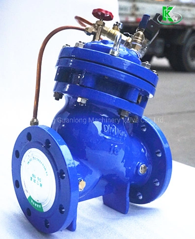 Electric Control Globe Double Chamber Float Ball Water Level Control Valve