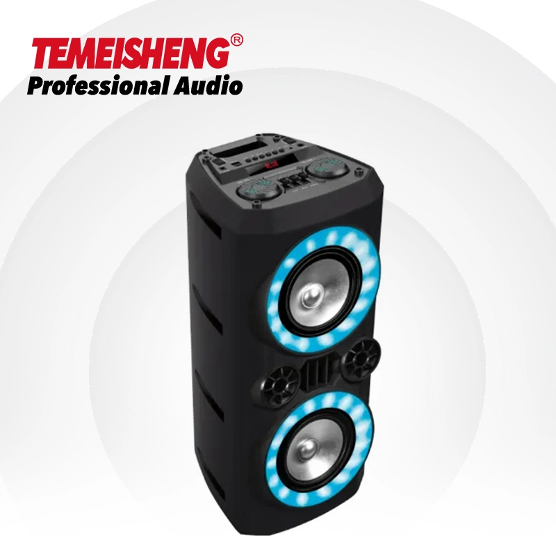 Temeisheng TMS-608 Nouveau produit Haut-parleur multifonction DJ Lights Haut-parleur mobile Enceinte TWS Box