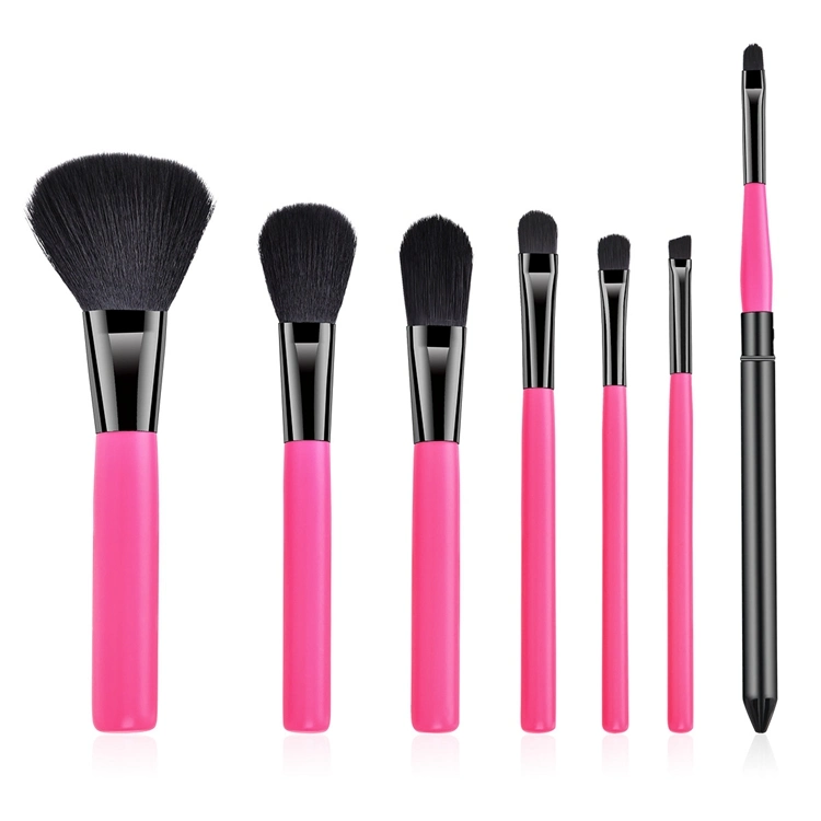 7PCS Loose Power Makeup Brushes Set for Foundation Powder Blush Eyeshadow Concealer Lip Eye Make up Brush Cosmetics Tools