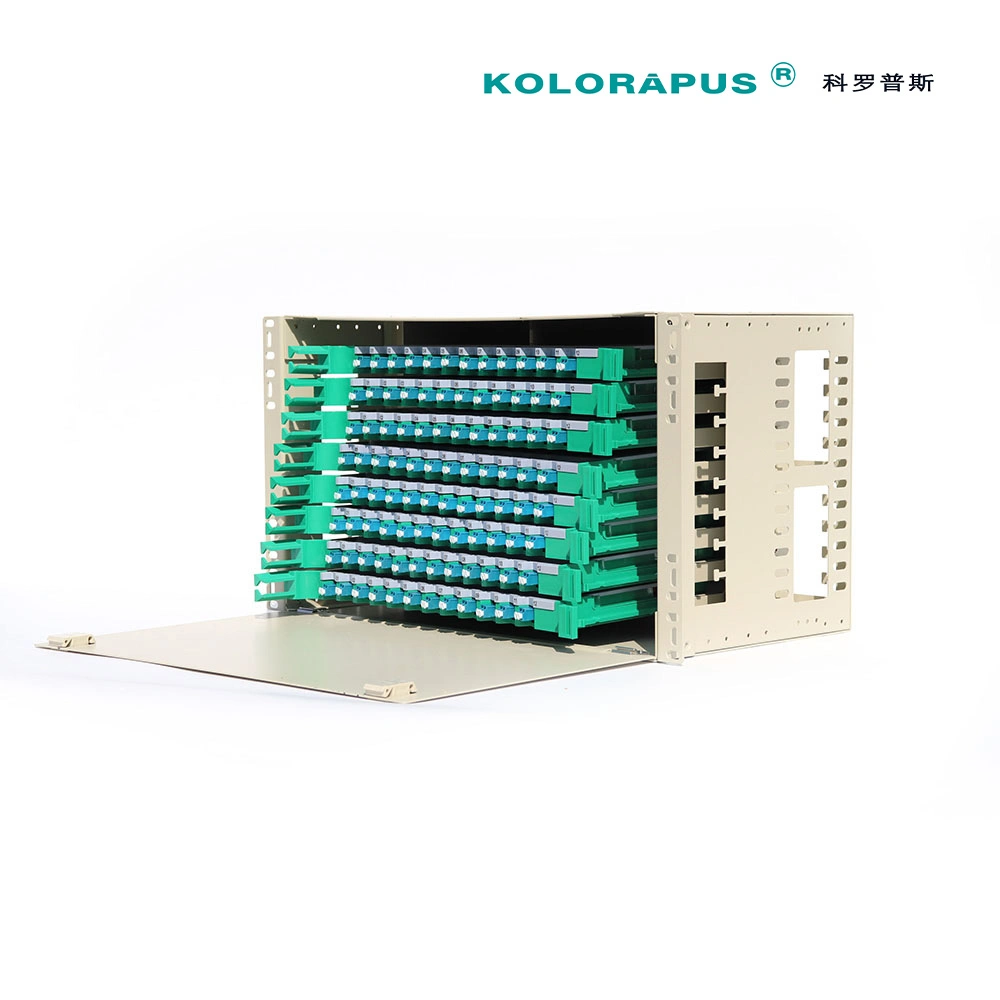 Kolorapus 96-Port ODF LWL Verteilerkasten (Dual LC-192 Kern)