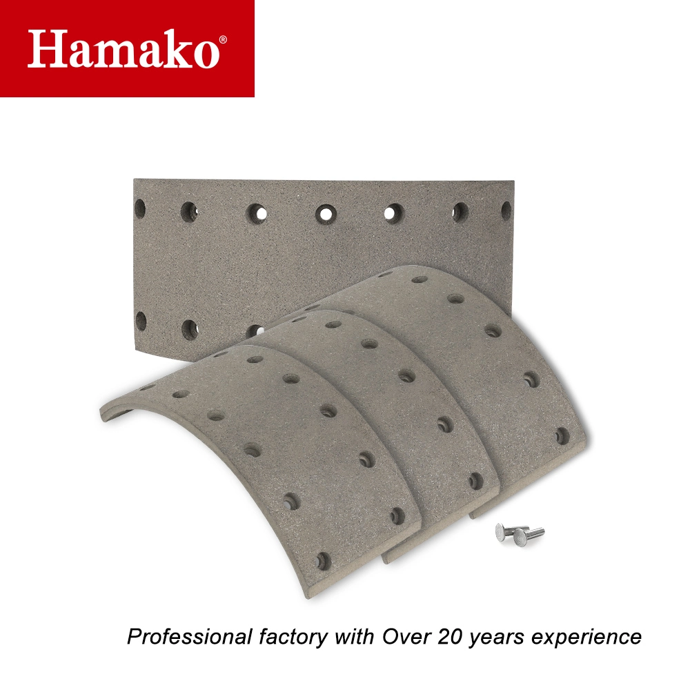 Hamako Brake Lining Factory Porako 47115-349 for Isuzu Truck Auto Parts 4PCS/Set