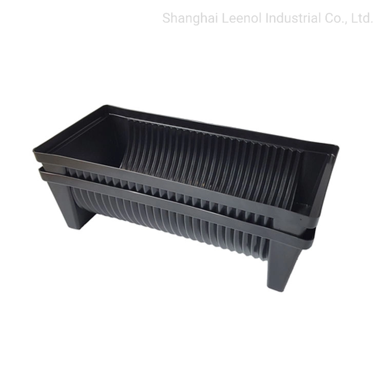 Leenol ESD SMT Reel Circulation Tray /Antistatic Reel Box Rack/ESD SMT Reel Tray ESD Circulation Rack for Storage Components and Parts