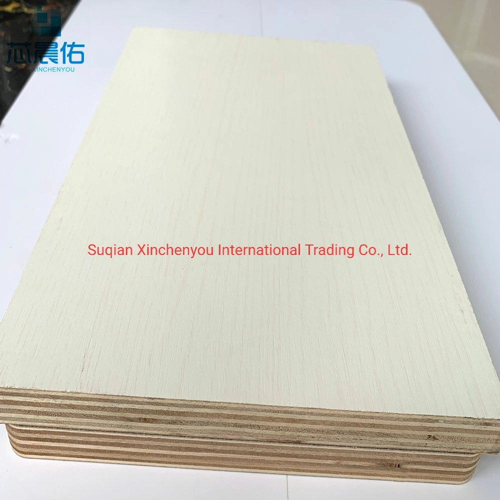 High quality/High cost performance White Stone Color Melamine Plywood for Furniture Kitchen