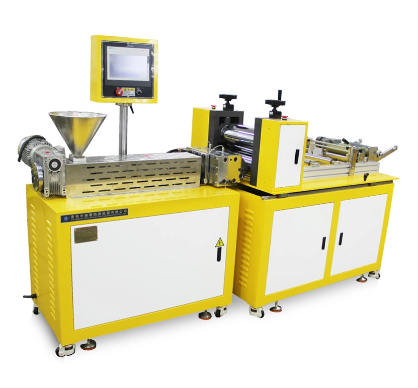 Lab Film Sheet Casting Extrusion Machine with Calender Function