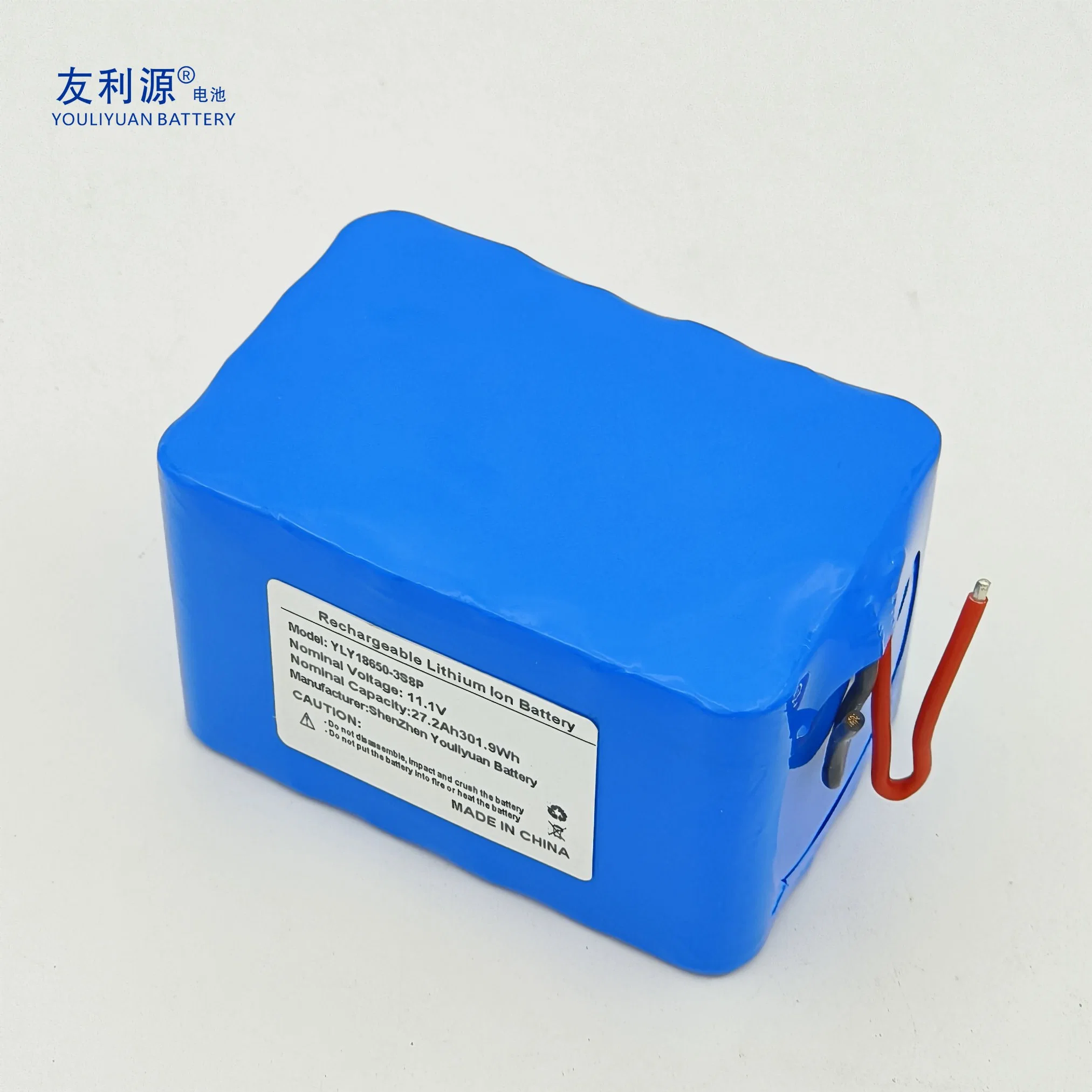 3400mAh Large Capacity 18650 Cell 3s8p 11.1V 27.2ah High quality/High cost performance Li-ion Electric Vehicle Home Appliance Battery