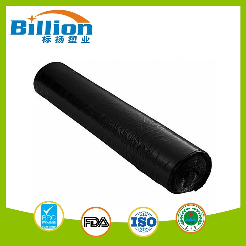 Agricultural Transparent PE Wrap Poly Mulch Film in Black