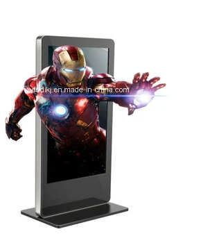 Stylish Design 46 Inch Glasses Free 3D LCD Advertising Display