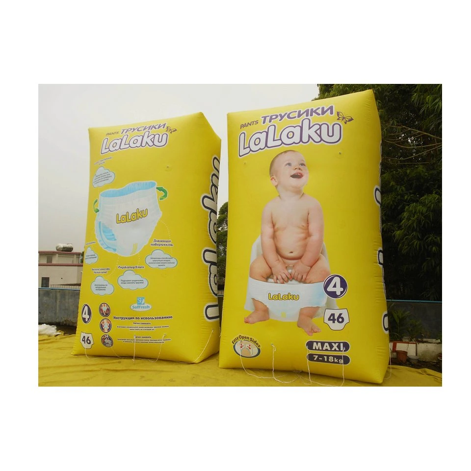 Saco de embalagem insufláveis gigantes Boyi Réplica Saco Snack insufláveis personalizados para a publicidade por732 Balão