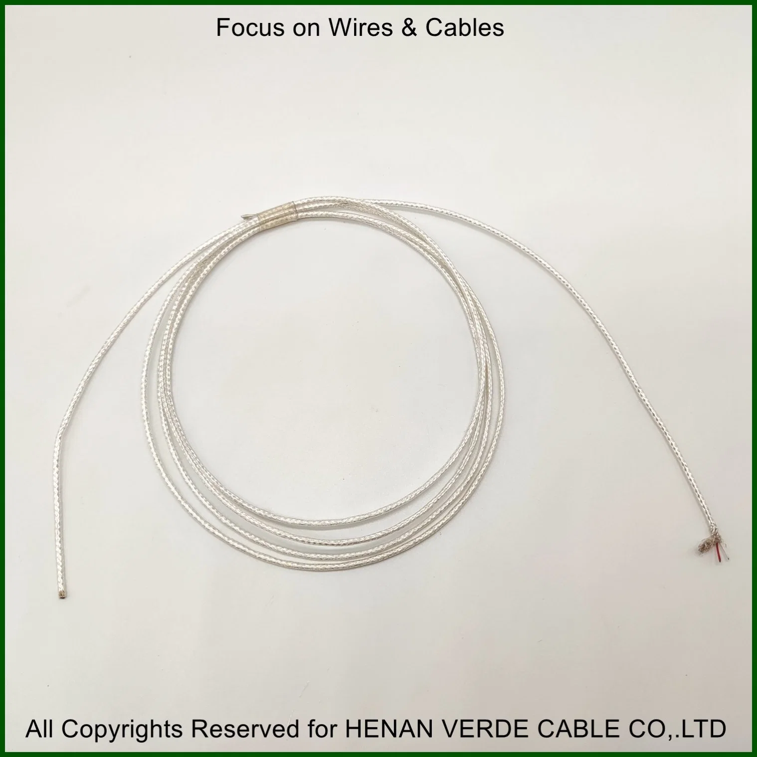 De 2 Núcleos de 0.5mm 0.35mm resistencia de calentamiento de los cableados eléctricos de cable trenzado eléctrico de la luz y el equipo