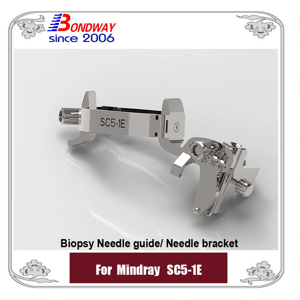 Mindray Convex Ultrasound Transducer Sc5-1e Reusable Stainless Steel Biopsy Needle Guide Bracket, Ultrasound Guided Biopsy