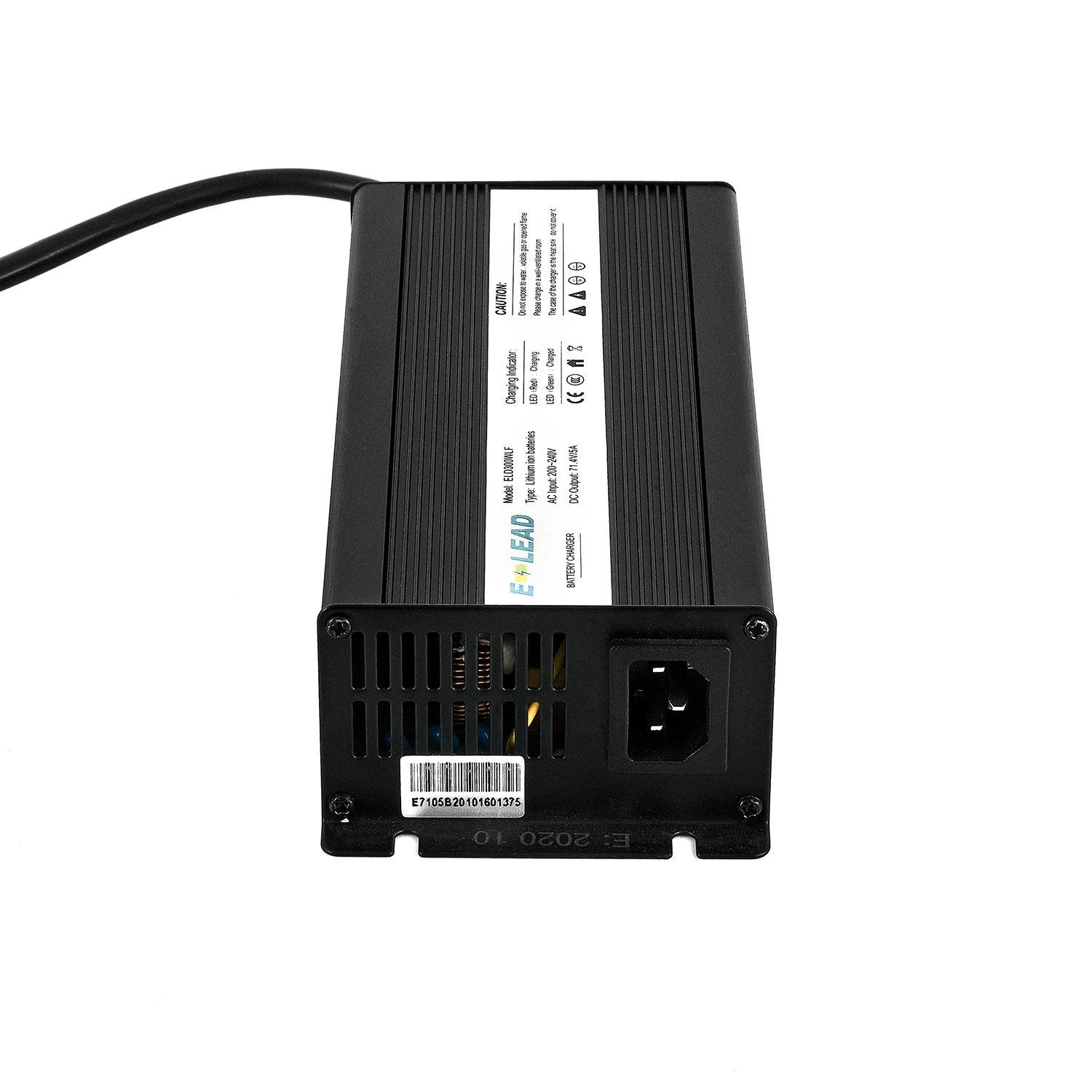 600W 24V 20A Battery Charger with a Unique Bar Code