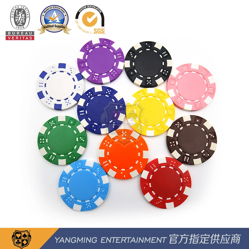 Clay ABS Non-Denomination Casino Dice Chip Ym-Cp07-8