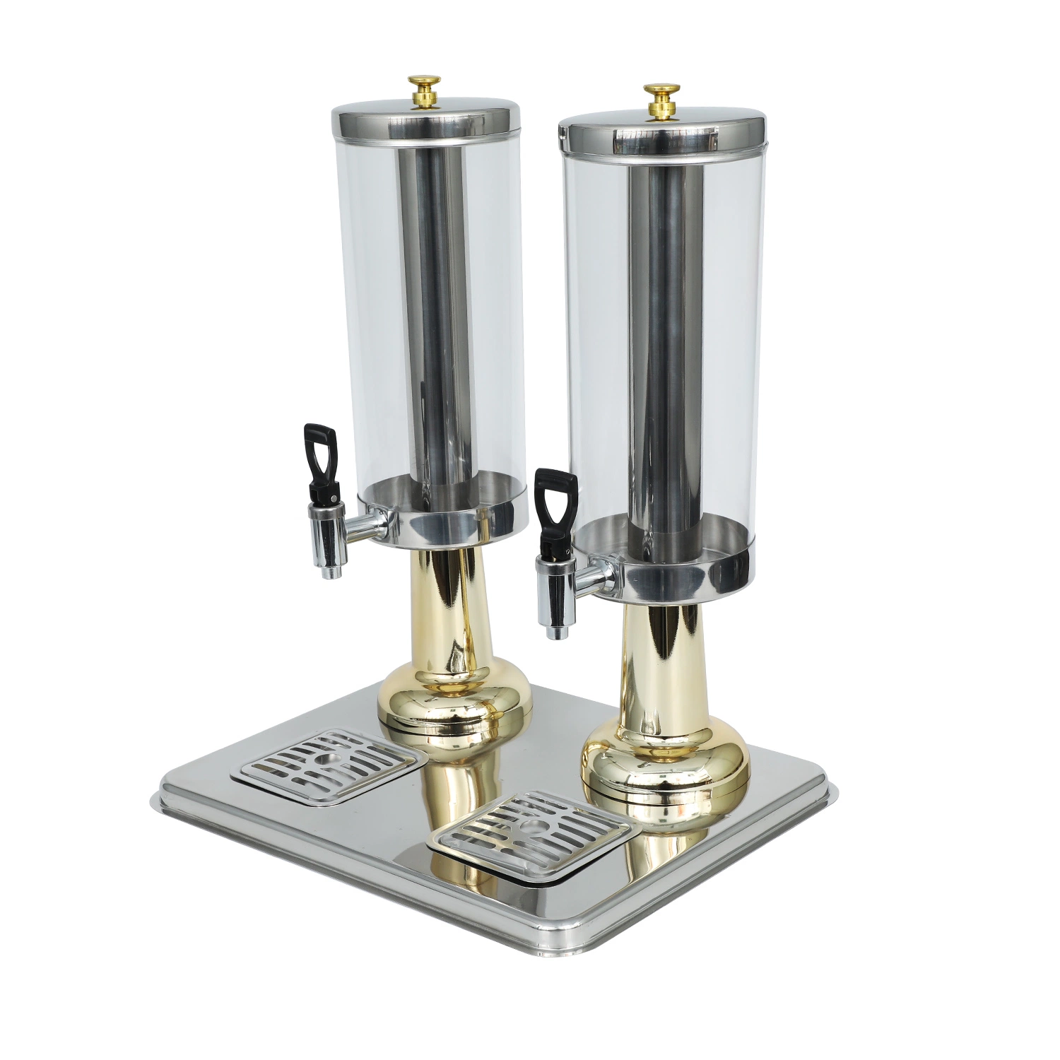 Catering and Equipments Commercial Acrylic Drink Dispenser 3 Tanks Buffet Corolla Juice Dispenser