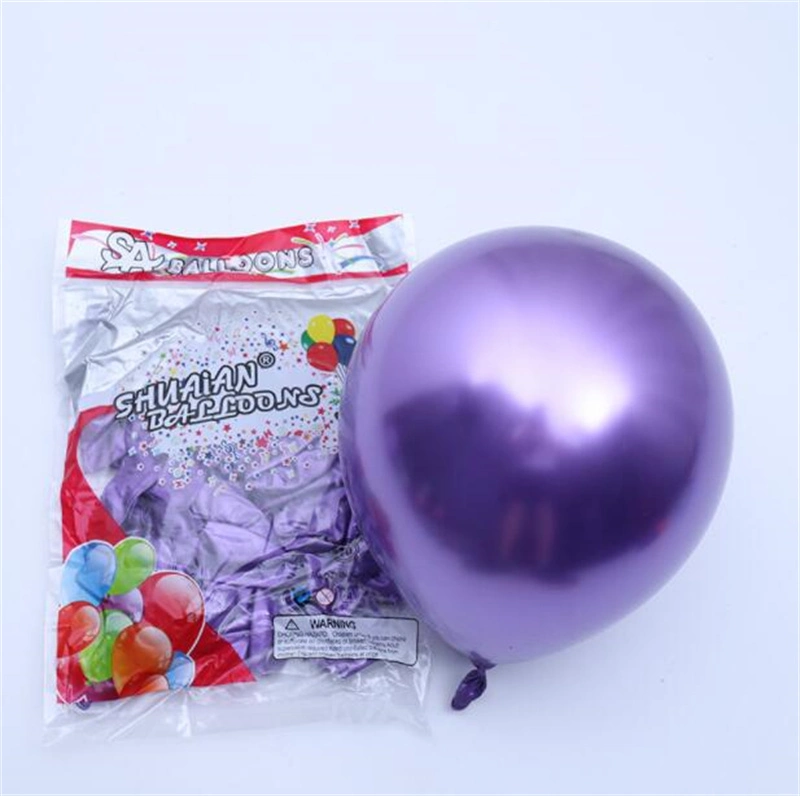 12 Inch Metal Latex Balloon Thickening Party Balloon