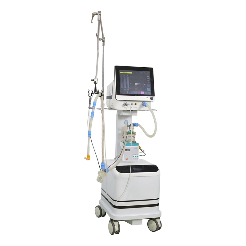 10.4 Inch TFT Display Respiratory Mobile Neonatal Ventilators Breathing Apparatus Hospital Machine