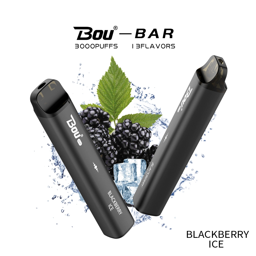 Wholesale/Supplier Disposable/Chargeable Vape Pen 3000 Puffs 5% Nicotine Bou Bar E Cig Vape13 Flavors in Stock