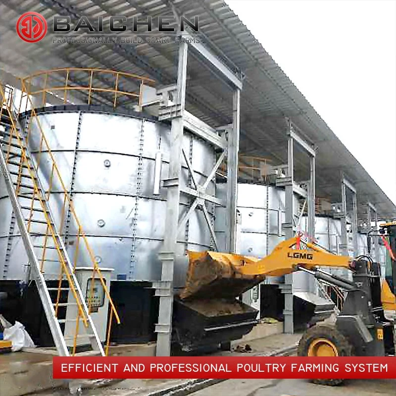 Poultry Organic Manure Fermentation Tank Fertilizer Production Machinery