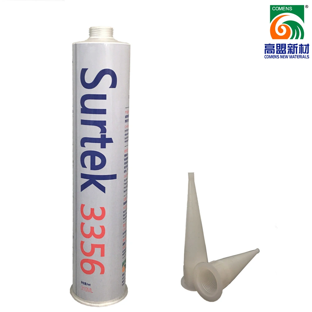 Конструкционный герметик полиуретановый ламинирующий клей для автомобильных ветрозащитных экранов (Surtek 3356)