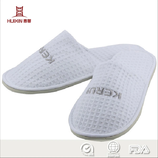 Best Quality Disposable Hotel Slippers with EVA or Anti-Slip Dots Sole