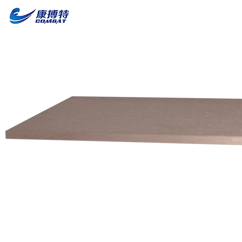 Chinese Manufacturer Tungsten Copper Alloy Plate, Cuw Plate with Custom Size