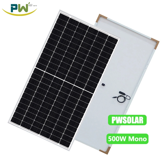 High Efficiency 36 Cells Monocrystalline 500W Solar Panel 132 Cells