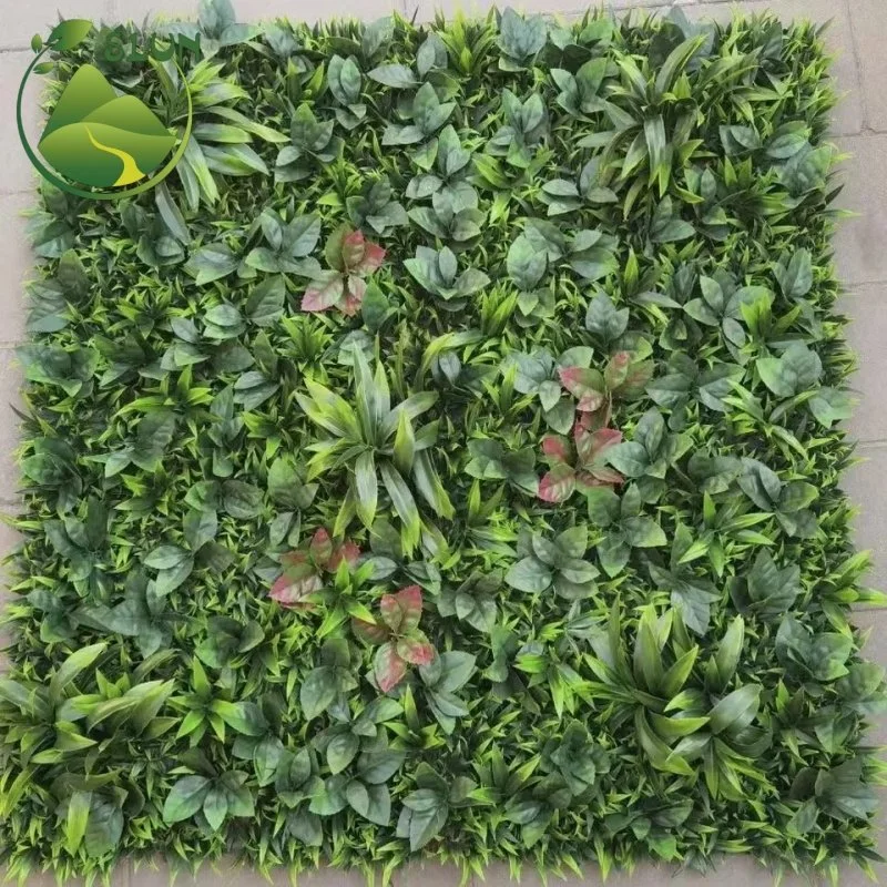 Home Party Wedding Background Store Decoration Artificial Plant Wall Lawn Mat Plastic Flower