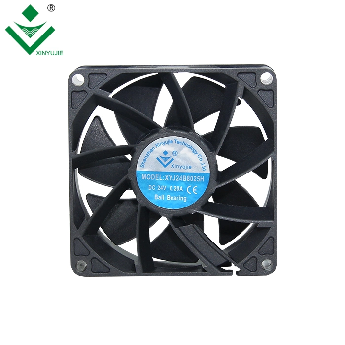 80mm 48V DC Fan Stand High Air Volume 12V Brushless Fan DC Motor