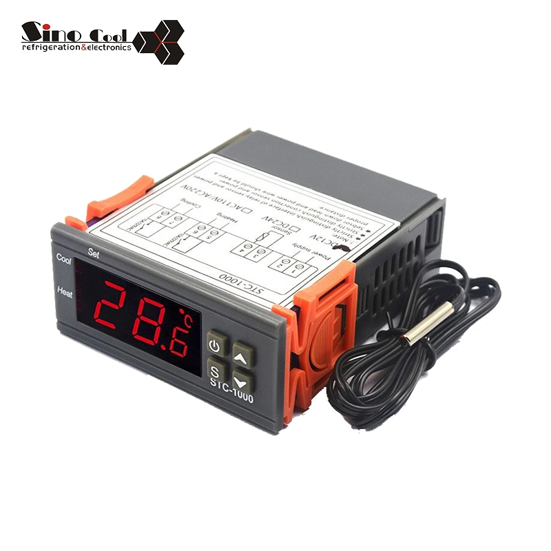 Digital AC 110-220V 10A Thermostat Stc-1000 Two Relay Output Stc 1000 Temperature Controller for Incubator