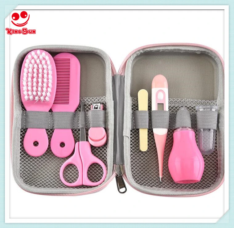 Le nez de l'aspirateur, 8PCS Baby Care Pack Set dans un sac de stockage, de manucure Clipper