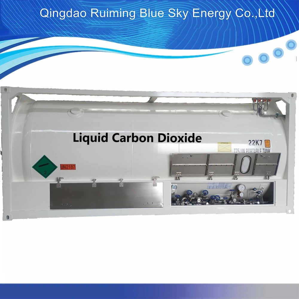 Best Price T75 Liquid Carbon Dioxide ISO Tank Container