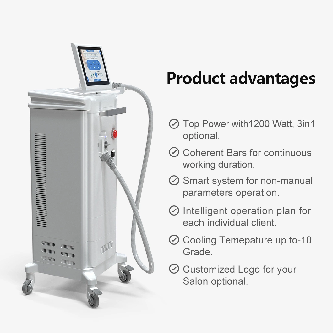 Hottest 4 in 1 Wavelength Hair Removal Diode Laser