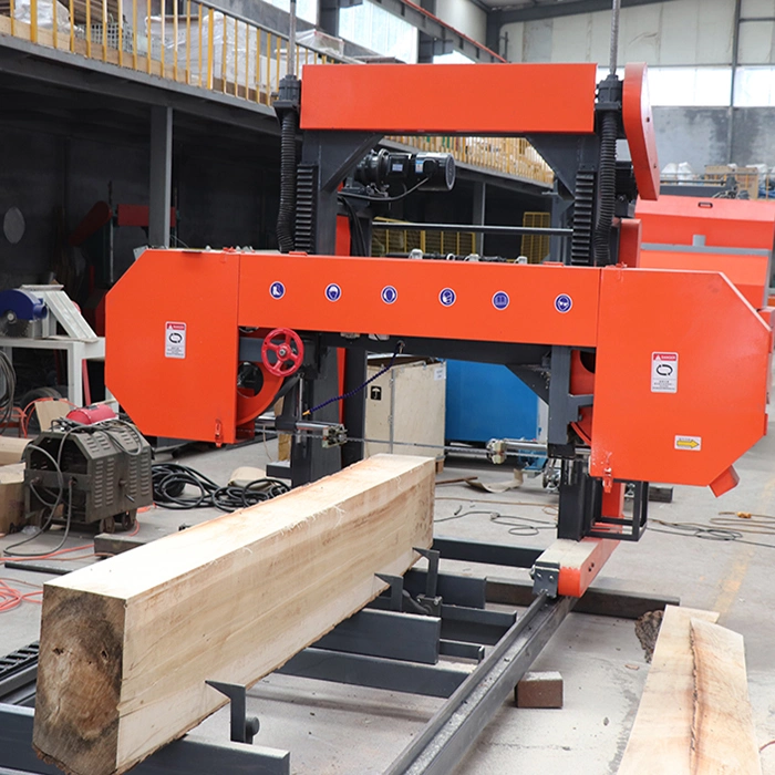 China Best Full Automatic Woodworking Log Carriage Timber Cutting Sawmill Saw Machine