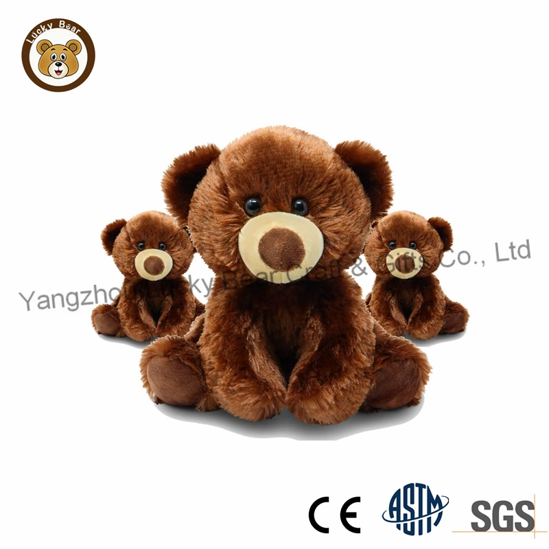 Custom Cute Teddy Bear Soft Fluffy Plush Huggable Toys Stuffed Animal