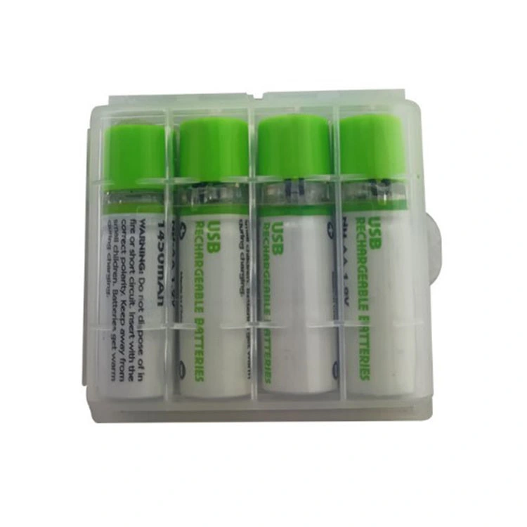 Piles rechargeables USB très demandées Ni-MH AA 1.2V 1450mAh