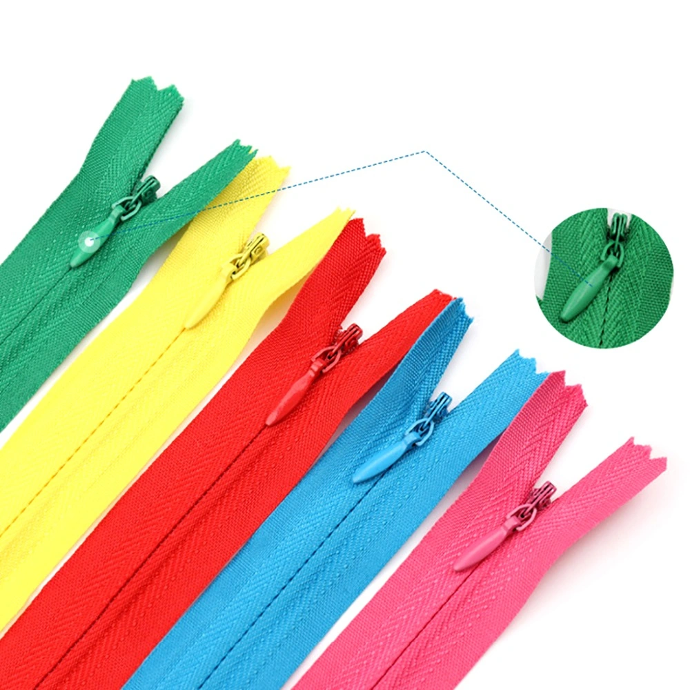 Navy Color 3# Nylon Coil Invisible Zipper Cloth Sewing Accessories Zippers