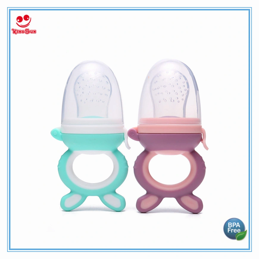 Animal Cartoon Silicone Pacifier Baby Food Feeder for Feeding