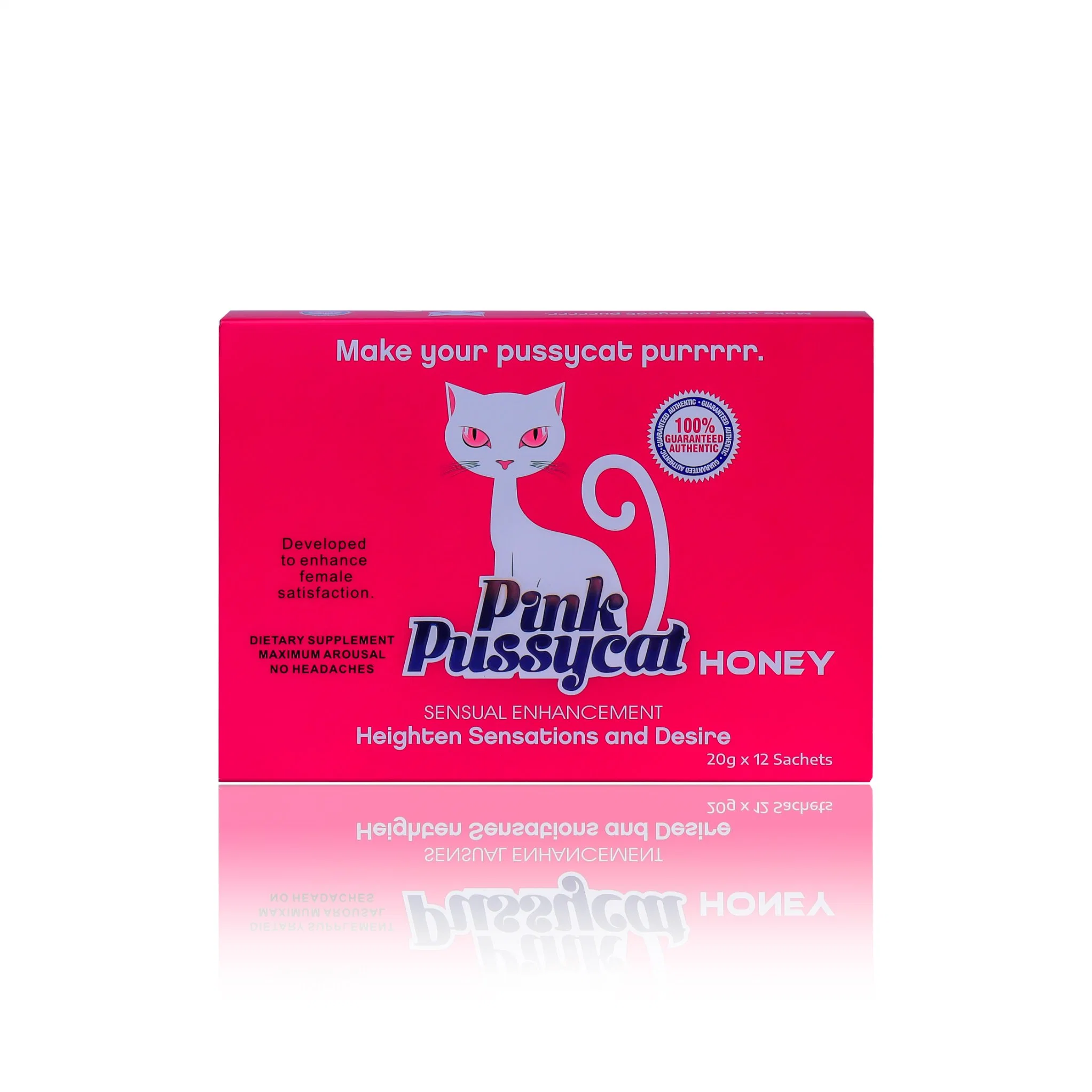 Sexual Honey Pink Pussy Cat All Natural Health No Headache