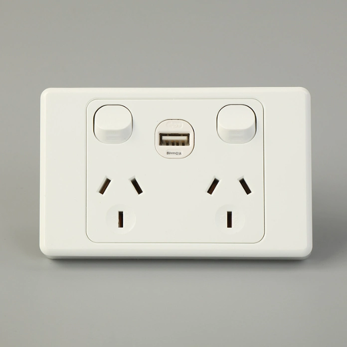 Wall Lighting USB Charger Australia Electric Socket and Switch