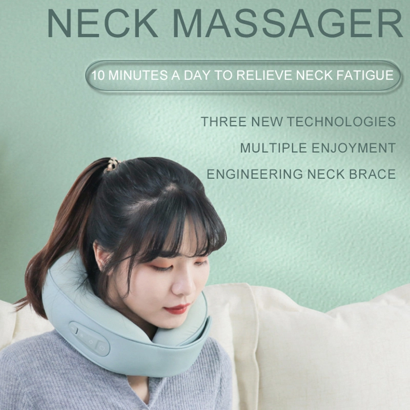 Portable USB Mini Neck Shoulder Back Arm Massage EMS Muscle