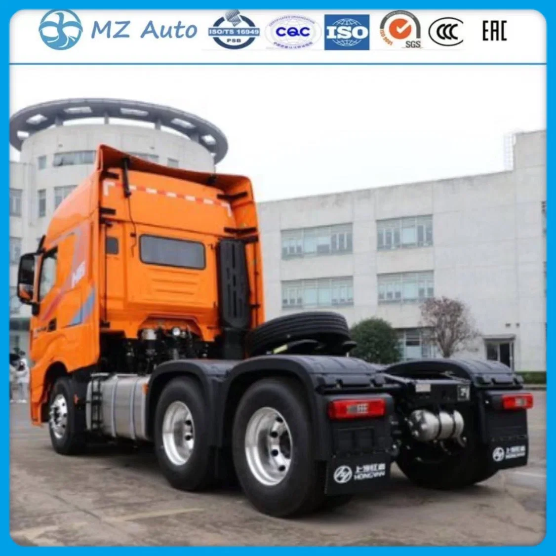 Made in China Sai*C Group 560HP Cummins Z*F Transmission H6e Genlvon Hongyan 6X4 Euro6 Head Tractor Trailer Truck Used Heavy Duty Trucks Good Price