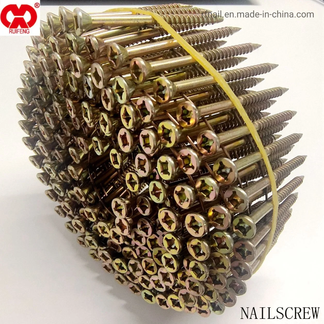 موردين سعر تنافسية الصلب الصلب Nailالبرغي Coil Nail في مصنع الصين.