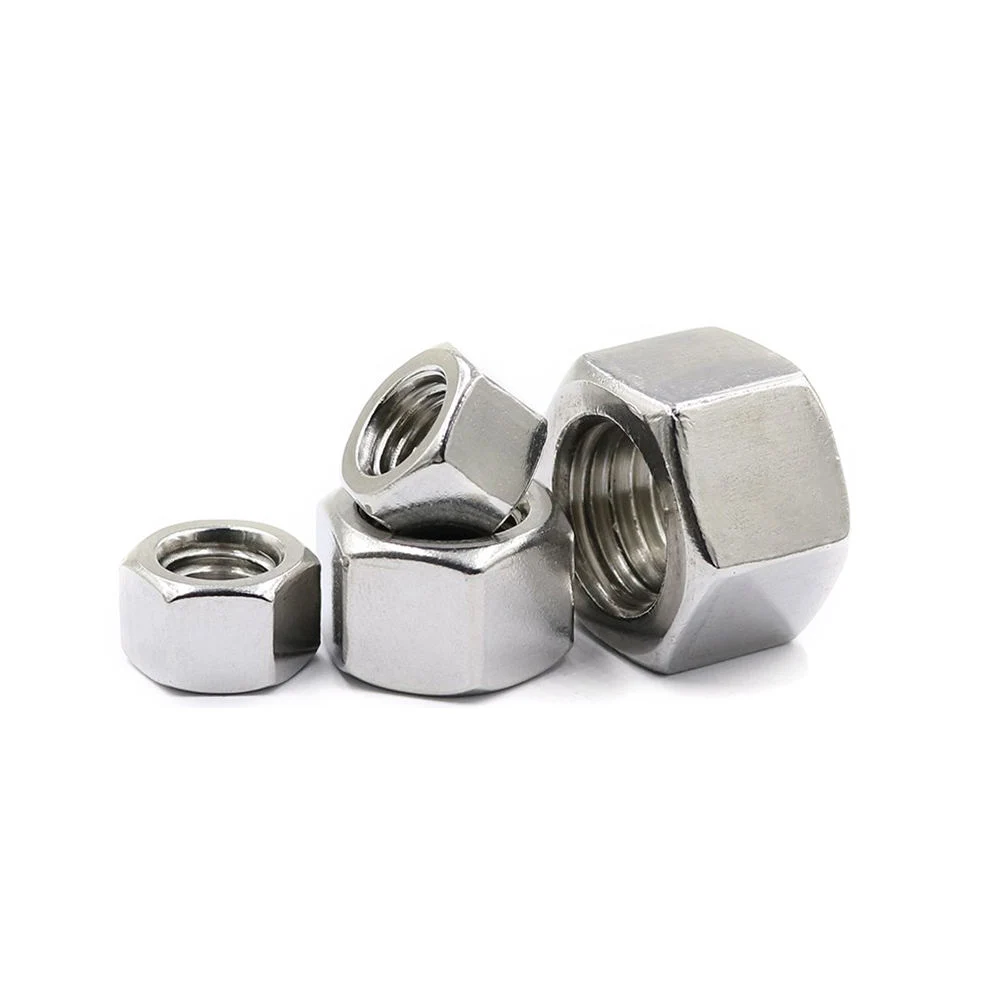 Stainless Steel 304 Customized Thin Nut Insert DIN439 Chamfered Hex Thin Nuts