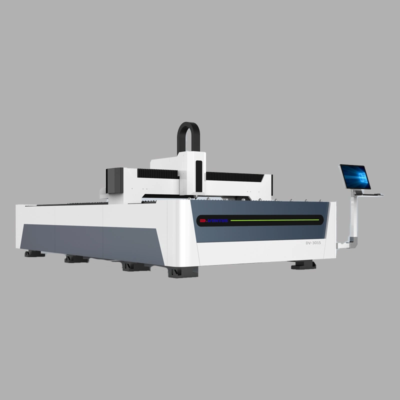 Aço inoxidável máquina de corte de fibra a laser em liga de alumínio, placa de carboneto cementado Optical fresa CNC