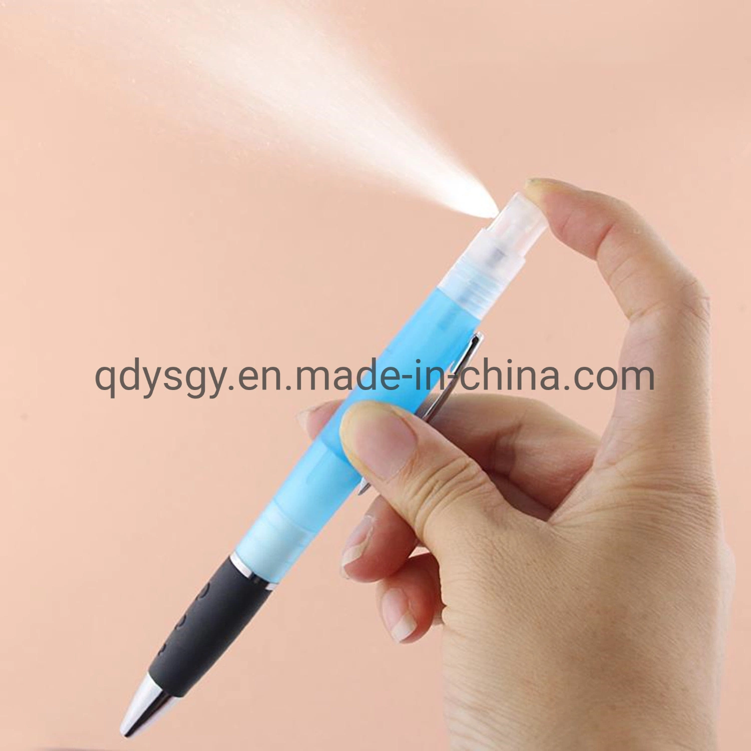 Office Supply Stationery Spray Ball Pen with Soft Sheath