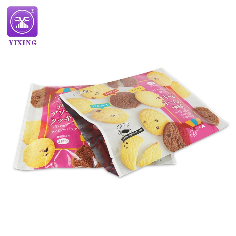 Cookie Biscuit Packaging Biscuit Three Sides Seal Pouches Packing